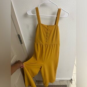 Mustard Yellow Romper